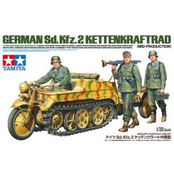   Tamiya 35377 German Sd.Kfz.2 Kettenkraftrad (Mid-Production) 