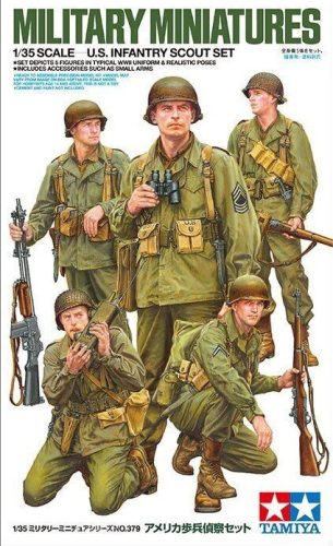 Tamiya 35379 US Infantry Scout Set