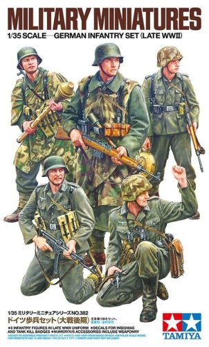 Tamiya 35382 German Infantry Set ( Late WWII)