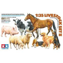 Tamiya 35385  Livestock Animal Pets Set 2