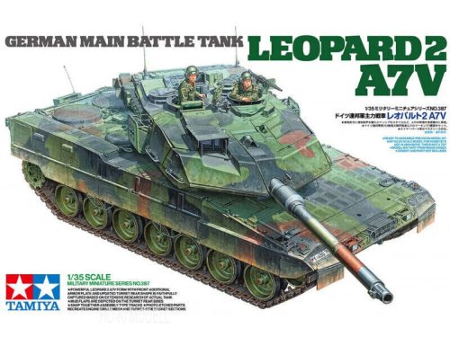 Tamiya 35387 German Main Battle Tank Leopard 2 A7V 