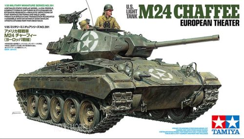 Tamiya 35391 U.S. Light Tank M24 Chafee - European Theater