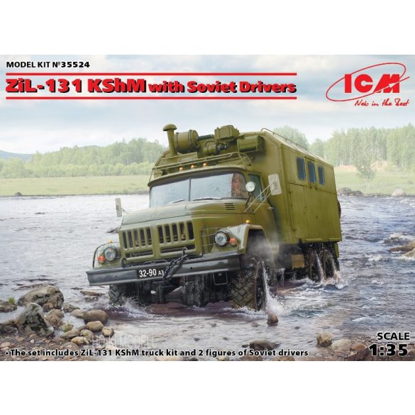 ICM 35524 ZiL-131 KShM with Soviet Drivers