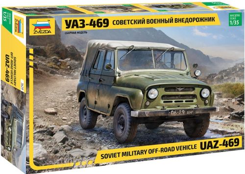 Zvezda 3629 UAZ-469 Katonai Terepjáró