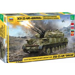   Zvezda 3635 Soviet self-propelled anti-aircraft gun ZSU-23-4 'Shilka' 