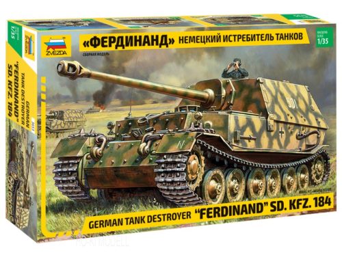 Zvezda 3653 German Tank Destroyer "Ferdinand"  Sd.Kfz.184  