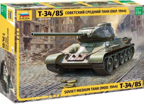 Zvezda 3687 Soviet Medium Tank T-34/85 Mod.1944