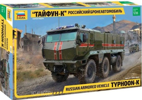 Zvezda 3701 Russian Armored Vehicle Kamaz-63968 TYPHOON-K 