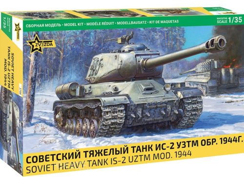  Zvezda 3708 Soviet Heavy Tank IS-2 UZTM Mod.1944