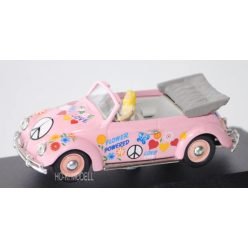   Vitesse 412 Volkswagen Beetle Cabriolet rose « Hippy Style / - 1949