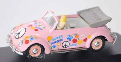 Vitesse 412 Volkswagen Beetle Cabriolet rose « Hippy Style / - 1949