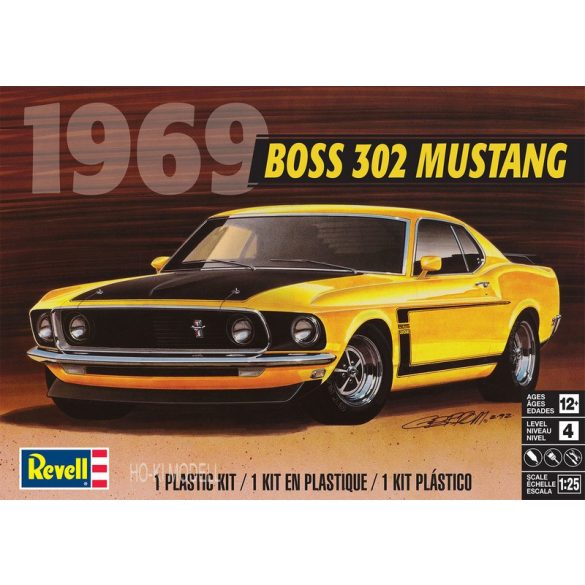 Revell 4313  Ford Mustang Boss 302 1969