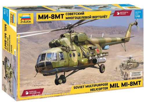 Zvezda 4828 Soviet Multipurpose Helicopter MIL MI-8MT