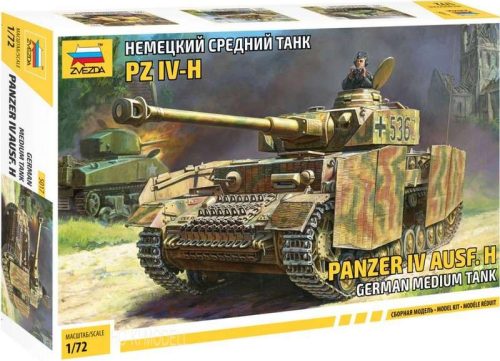 Zvezda 5017 German Medium Tank  Panzer IV Ausf.H