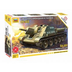 Zvezda 5043 Soviet self-propelled gun SU-122