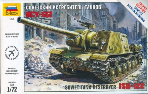  Zvezda 5054  ISU-122 Soviet Tank Destroyer