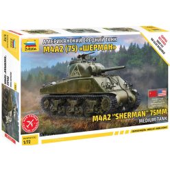 Zvezda 5063 M4A2 "Sherman" 75mm Medium Tank