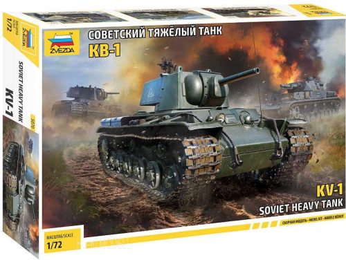 Zvezda 5070 Soviet Heavy Tank KV-1