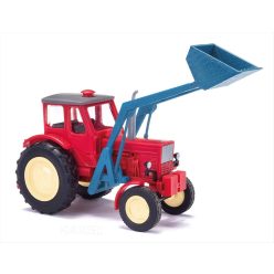 Busch 51352 Belarus MTS-50 Traktor Homlokrakodóval