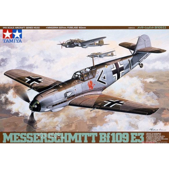 Tamiya 61050 Messerschmitt Bf109E-3 