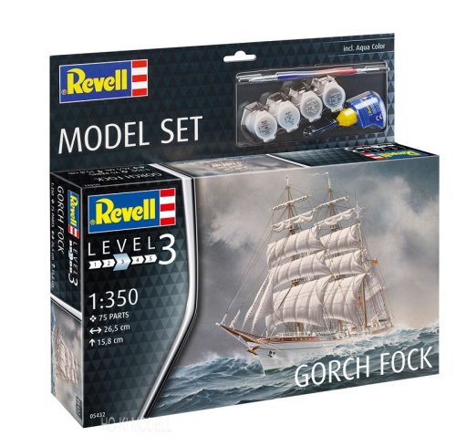 Revell 65432 Gorch Fock Modellkészlet