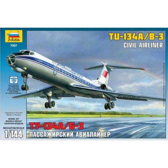 Zvezda 7007 Tupolev Tu 134 A/B-3