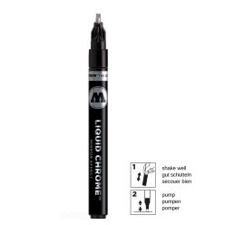 Molotow 703106 Liquid Chrome  Calligraphy - 3mm