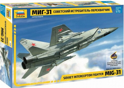 Zvezda 7229 MiG-31  Interceptor Fighter 