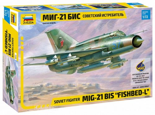 Zvezda 7259 MiG-21bis Fishbed-L
