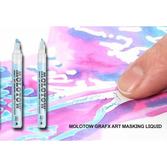 Molotow 728001 Grafx Art Masking Liquid -  Pump Marker 2mm Folyékony Maszkoló