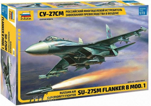 Zvezda 7295  SU-27 SM Flanker-B Mod.1