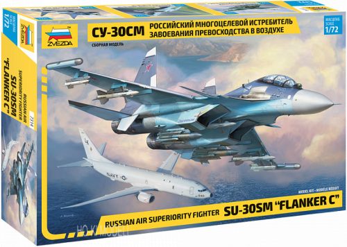 Zvezda 7314 Su-30SM Sukhoi Flanker-C 