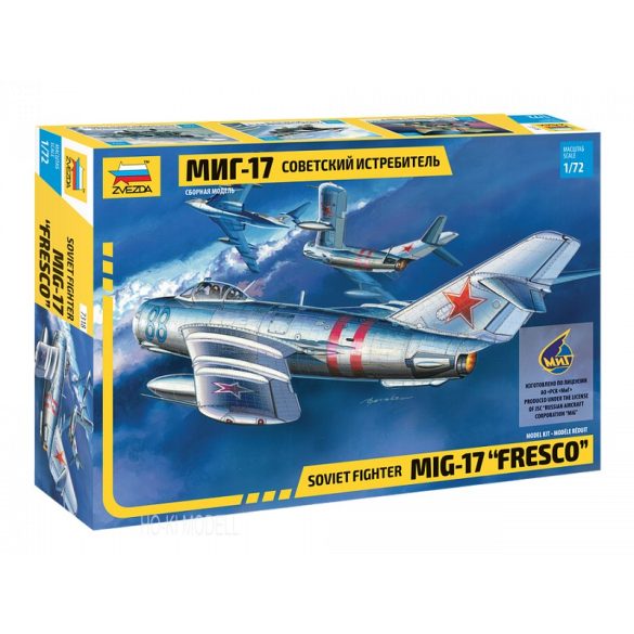 Zvezda 7318 MiG-17 Fresco