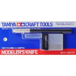   Tamiya 74040 modellező szike, cserélhető pengével+25 db. tartalék pengével