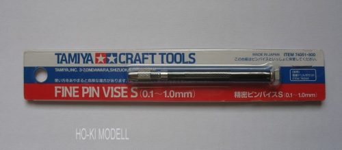 Tamiya 74051 kézi fúró Fine Pin Vise D-R (0.1-1mm)