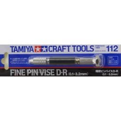 Tamiya 74112 kézi fúró New Fine Pin Vise D (0.1-3.2mm)