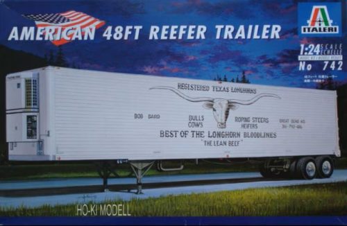 Italeri 742 American 48 FT Reefer Trailer