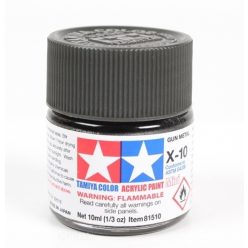 Tamiya 81510 MINI X-10 GUN METAL