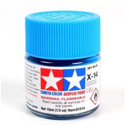 Tamiya 81514 MINI X-14 SKY BLUE