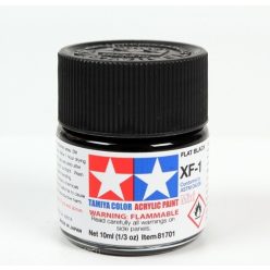 Tamiya 81701 MINI XF-1 FLAT BLACK