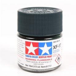 Tamiya 81717 MINI XF-17 SEA BLUE
