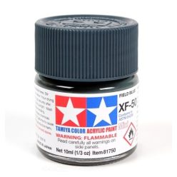 Tamiya 81750 MINI XF-50 FIELD BLUE