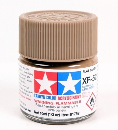 Tamiya 81752 MINI XF-52 FLAT EATH