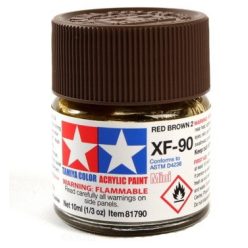 Tamiya 81790 MINI XF-90 RED BROWN 2