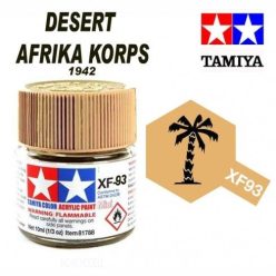   Tamiya 81793 MINI XF-93 German D.A.K. Light Brown 1942 - Amarillo Afrika Korps