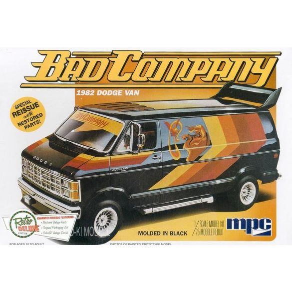 MPC 824 Bad Company Dodge Van 1982 