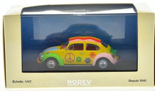 Norev 840011 Volkswagen Beetle 1303 - PEACE AND LOVE - 1972
