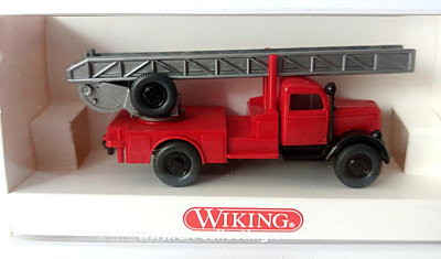 Wiking 8620018  Opel Blitz DL Létrás Tűzoltóautó