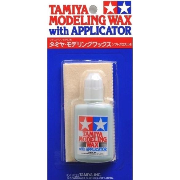 Tamiya 87036 Modellező Wax Törlőkendővel