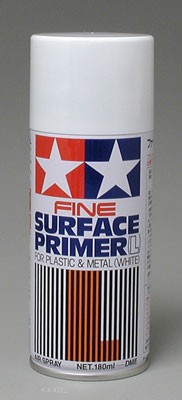 Tamiya 87044 Surface Primer Alapozó FINE  Fehér  180ml 